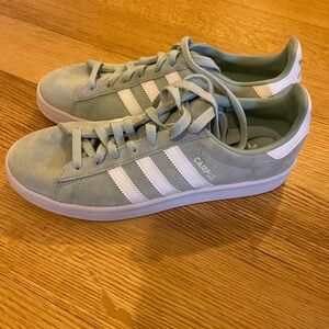 Adidas Campus Women's Sneakers - Soft Blue Green